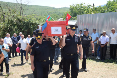 Birinci Qarabağ müharibəsində itkin düşmüş şəhid İdris Baxışovun dəfn mərasimi olub.