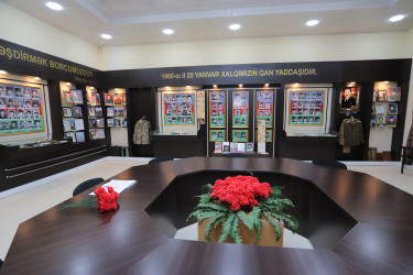 “Vətən uğrunda canından keçənlər” mövzusunda anım tədbiri keçirilmişdir.