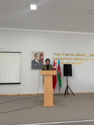 "Gələcəyini qoru, Narkotikə Yox De" adlı maarifləndirici silsilə tədbirlər keçirilmişdir.