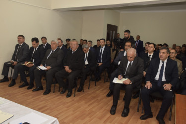 İspik kəndində növbəti səyyar vətəndaş qəbulu keçirilib.