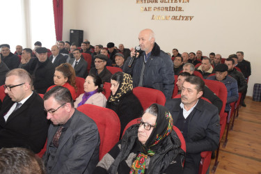 Qəçrəş kəndində növbəti səyyar vətəndaş qəbulu keçirildi.