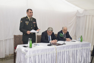 Alpan kəndində səyyar vətəndaş qəbulu keçirilib.
