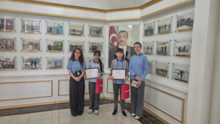 "Mənim gözümdə payız" foto müsabiqəsinin qalibləri təltif olundu.