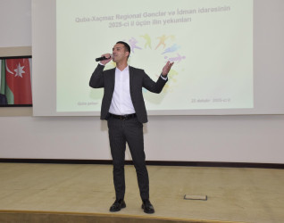 Quba-Xaçmaz Regional Gənclər və İdman İdarəsinin 2025-ci ilin yekunlarına həsr edilən konfransı baş tutub.