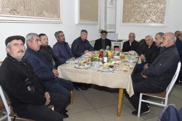 Qubada Ramazan ayı münasibətilə iftar mərasimi təşkil olunub.