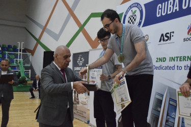 “Quba Open 2026” II Beynəlxalq Şahmat Festivalına yekun vurulub.