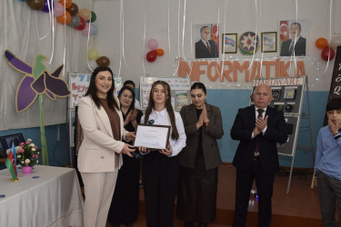 Hikmət Hüseynov adına 4 nömrəli humanitar fənlər təmayüllü məktəb-liseydə “Rəqəmsal Dünya” adlı tədbiri keçirilmişdir.