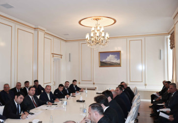 Quba rayonunda qum-çınqıl karxanalarının fəaliyyəti müzakirə olunaraq zəruri işlərə başlanılmışdır.