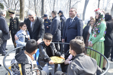 Novruz bayramı münasibətilə Quba şəhərində möhtəşəm ümumrayon tədbiri keçirilib.