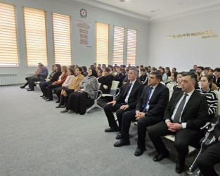 Qubada “Azərbaycançılıq ideologiyasının əhəmiyyəti: birlik və vəhdət körpüsü” mövzusunda tədbir keçirilib.