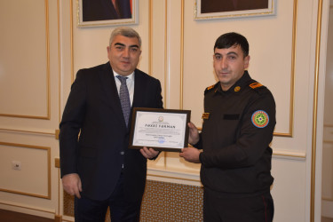 Qubada Fövqəladə Hallar Nazirliyi işçilərinin peşə bayramı günü və Nazirliyin yaradılmasının 20-ci il dönümü münasibətilə tədbir keçirilib.
