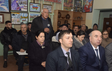 Amsar kəndində səyyar vətəndaş qəbulu keçirilib.