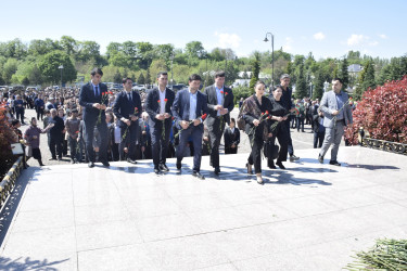 Qubada Ümummilli Lider Heydər Əliyevin anadan olmasının 103-cü ildönümü qeyd olunub.