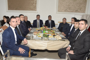 Qubada Ramazan ayı münasibətilə iftar mərasimi təşkil olunub.