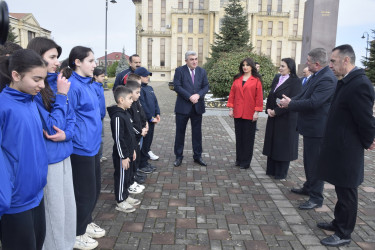 Quba şəhərində 5 mart - Bədən Tərbiyəsi və İdman gününə həsr olunmuş tədbir keçirilib.