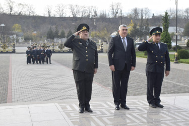 Ədliyyə işçilərinin peşə bayramı günü qeyd olunmuşdur.