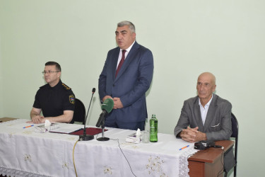 Barlı qəsəbəsində səyyar vətəndaş qəbulu keçirildi.