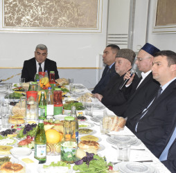 Qubada Ramazan ayı münasibətilə iftar mərasimi təşkil olunub.