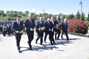 Qubada Ümummilli Lider Heydər Əliyevin anadan olmasının 103-cü ildönümü qeyd olunub.