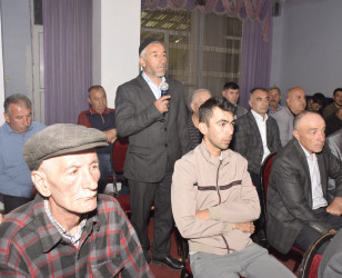 Qubada səyyar vətəndaş qəbulları davam etdirilir.
