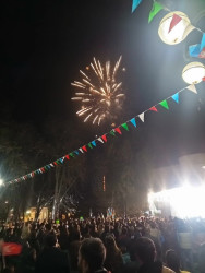Qubada Şanlı Zəfərin beşinci ildönümü münasibətilə möhtəşəm bayram konserti keçirilib.