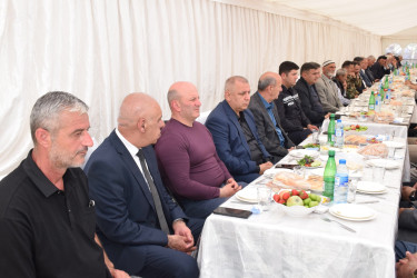 Şəhid Elşən Ərzumanovun üç mərasimi təşkil olunub.