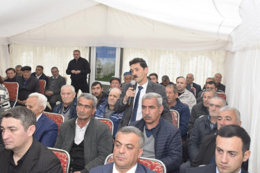 Alpan kəndində səyyar vətəndaş qəbulu keçirilib.