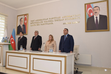 Yeni Azərbaycan Partiyası Quba rayon təşkilatı tərəfindən bu il gənclər arasında Ümumilli Lider Heydər Əliyev irsinin öyrənilməsi ilə bağlı məşğələlərə yekun vurulub.