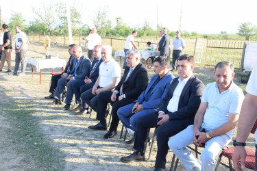 Rayon İcra Hakimiyyətinin başçısı futbol üzrə Quba rayon birinciliyinin final oyununu izləmişdir.