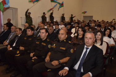 Qubada 20 Sentyabr - Dövlət Suverenliyi Günü münasibətilə tədbir keçirilib.