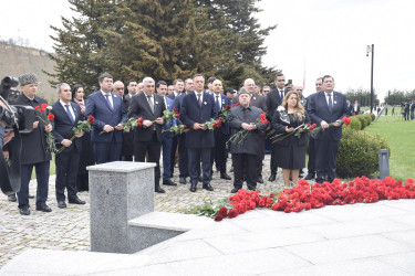 31 Mart - Azərbaycanlıların Soyqırımı Günü ilə əlaqədar Quba şəhərində “Soyqırımı memorial kompleksi” ziyarət olunmuşdur.
