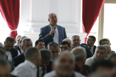 Qubada aqrar sahədə yeni Dövlət Proqramının müzakirəsi ilə bağlı regional müşavirə keçirilib.