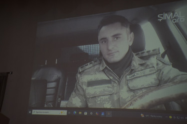 Vətən müharibəsi şəhidi, kapitan Məlikov Aqil Niyaz oğlunun xatirəsinə həsr olunmuş “Vətənə sədaqətin və hərbi şərəfin rəmzi olan həyat: Şəhid kapitan Aqil Məlikovun qəhrəmanlıq yolu” adlı anım tədbiri keçirilmişdir.