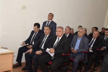 Əlik kənd inzibati ərazi dairəsi üzrə səyyar vətəndaş qəbulu keçirildi.