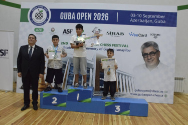 “Quba Open 2026” II Beynəlxalq Şahmat Festivalına yekun vurulub.