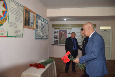 İlqar Mahmudov Xaltan kənd inzibati ərazi dairəsi üzrə vətəndaşların səyyar qəbulunu keçirib.