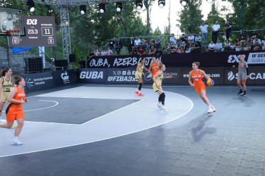 3x3 basketbol üzrə qadınlar arasında Beynəlxalq "3X3 W Series" turnirinin Quba mərhələsinə yekun vurulub.