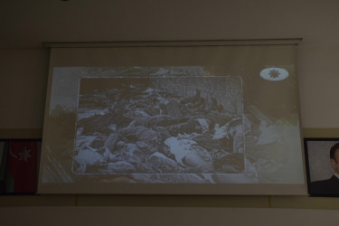 31 Mart - Azərbaycanlıların Soyqırımı Günü ilə əlaqədar Qubada konfrans keçirilib.