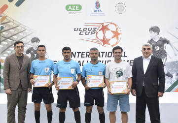 12 yaşadək futbolçular arasında III “Ulduz Cup” beynəlxalq futbol turnirinin final oyunu keçirilib.