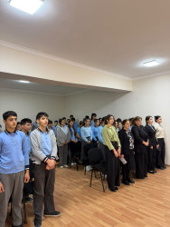 Qubada "Milli dəyərlərin və dövlətçilik ənənələrinin təcəssümü - üçrəngli bayraq" mövzusunda tədbir keçirilib.