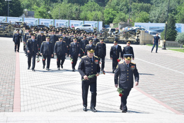 Polis İşçilərinin Peşə Bayramı Günü qeyd edilmişdir.