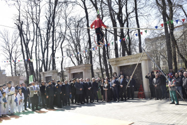 Novruz bayramı münasibətilə Quba şəhərində möhtəşəm ümumrayon tədbiri keçirilib.