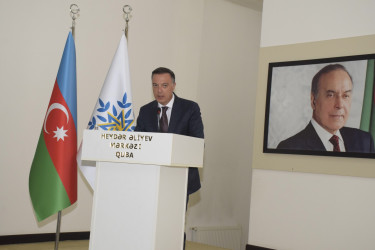 31 Mart - Azərbaycanlıların Soyqırımı Günü ilə əlaqədar Qubada konfrans keçirilib.