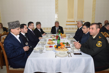 12 Dekabr - Ümummilli Lider Heydər Əliyevin anım günü Qubada ehsan mərasimi təşkil olunub.