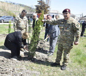 “Şəhərsalma və Memarlıq İli” çərçivəsində Qubada ağacəkmə aksiyası keçirilib.