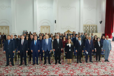 Qubada Ümummilli Lider Heydər Əliyevin anadan olmasının 103-cü ildönümünə həsr olunmuş konfrans keçirilmişdir.