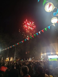 Qubada Şanlı Zəfərin beşinci ildönümü münasibətilə möhtəşəm bayram konserti keçirilib.