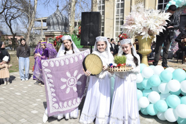 Novruz bayramı münasibətilə Quba şəhərində möhtəşəm ümumrayon tədbiri keçirilib.