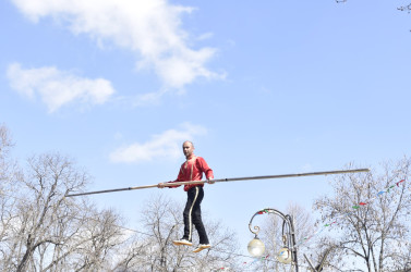 Novruz bayramı münasibətilə Quba şəhərində möhtəşəm ümumrayon tədbiri keçirilib.