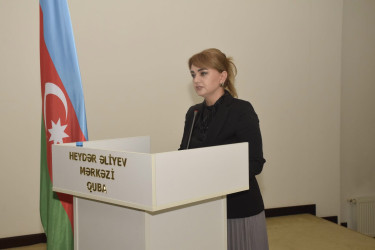 Quba rayonunda 27 Sentyabr - Anım Günü ilə əlaqədar tədbir keçirilib.
